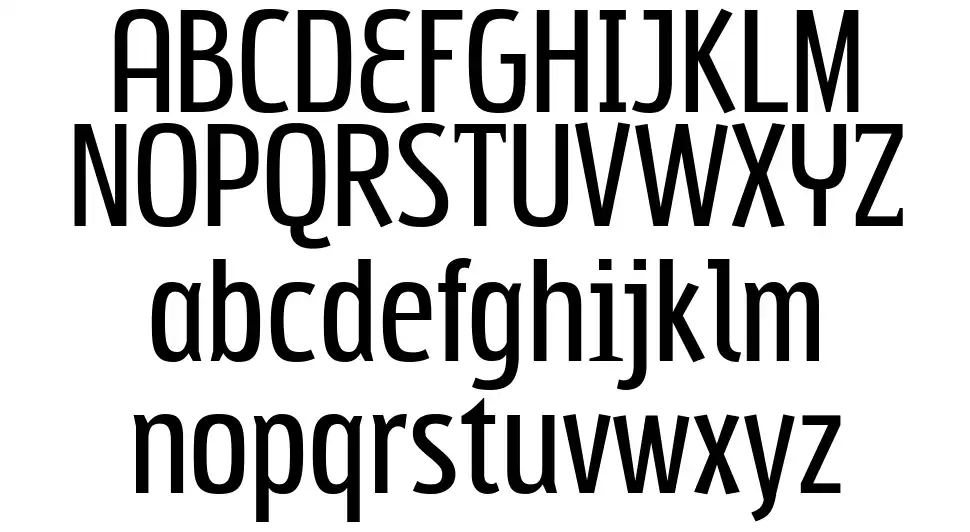 Subpear-Regularfont specimens