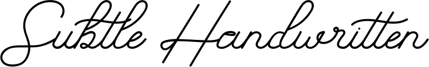 Subtle Handwritten