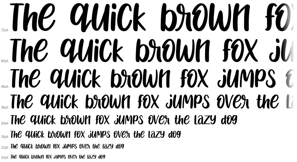 Sugar Caramelfont waterfall