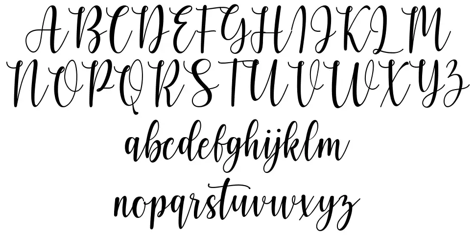 Sugar Daddyfont specimens