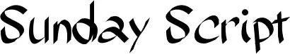 Sunday Script