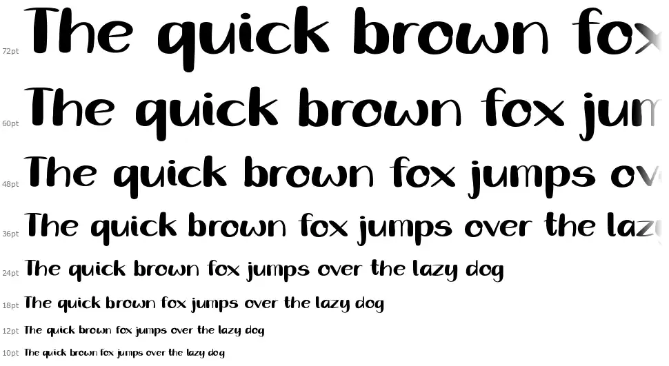 Sunday Vibefont waterfall