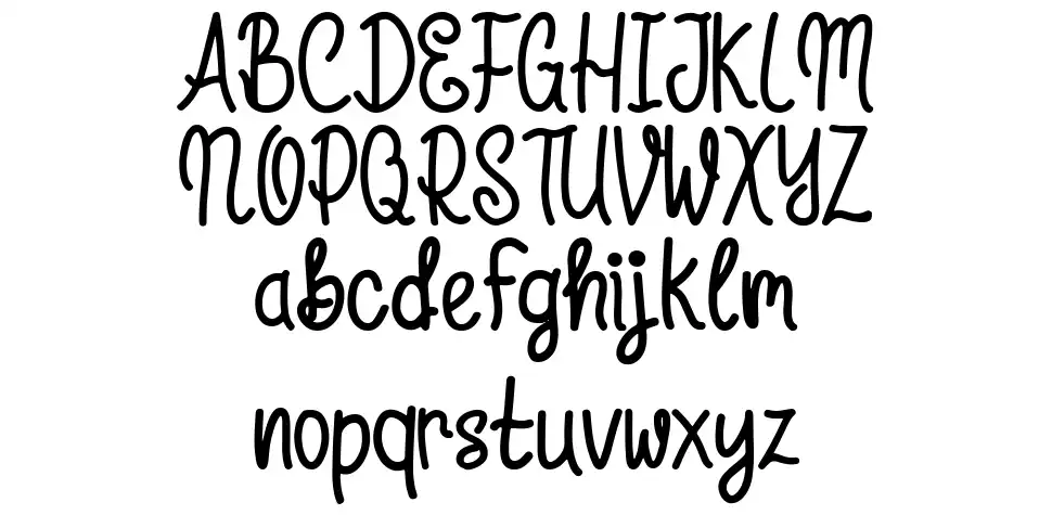 Sunrise Tripfont specimens
