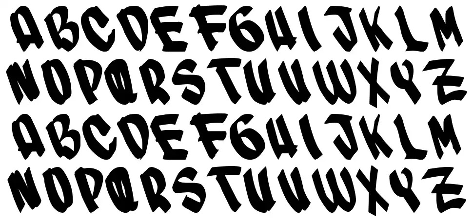 Superfont specimens