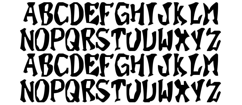 Super Bonusfont specimens