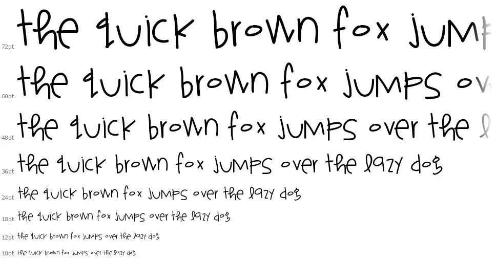 Super Girlfriendfont waterfall