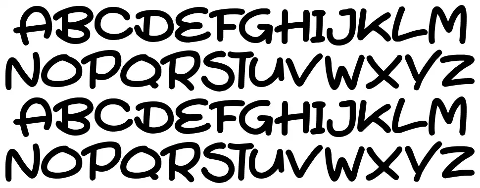Super Turnipsfont specimens