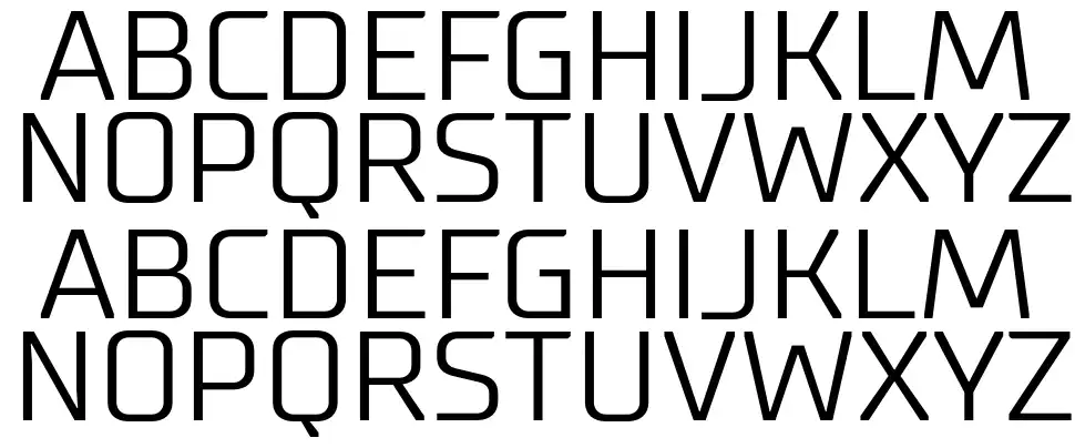Supermolotfont specimens