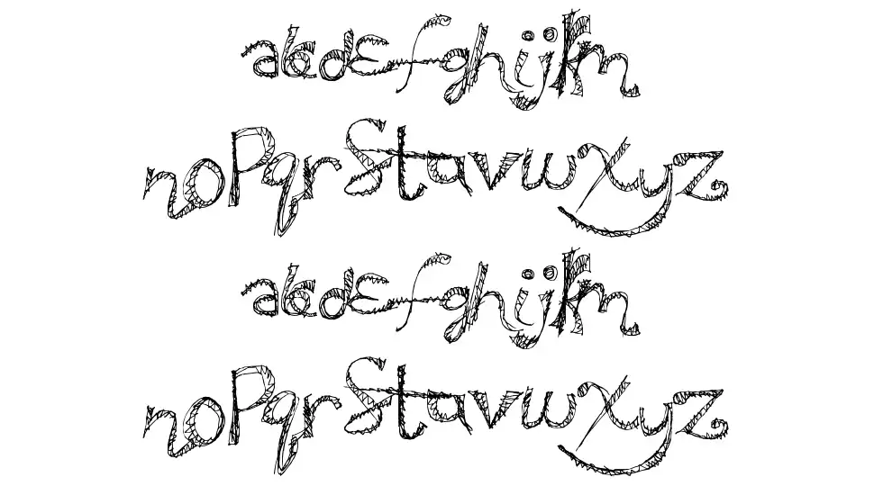 Sweaty Partyfont specimens