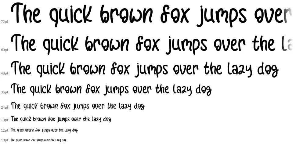 Sweet Watermelonfont waterfall