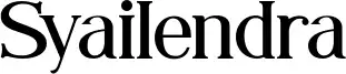 Syailendra