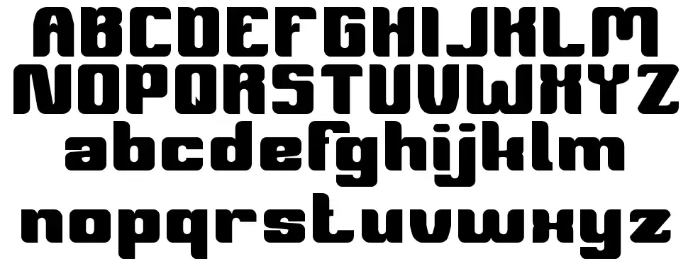 Symbolismfont specimens