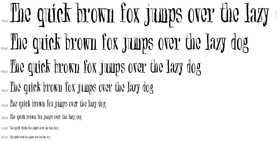 Synonym Blankfont waterfall