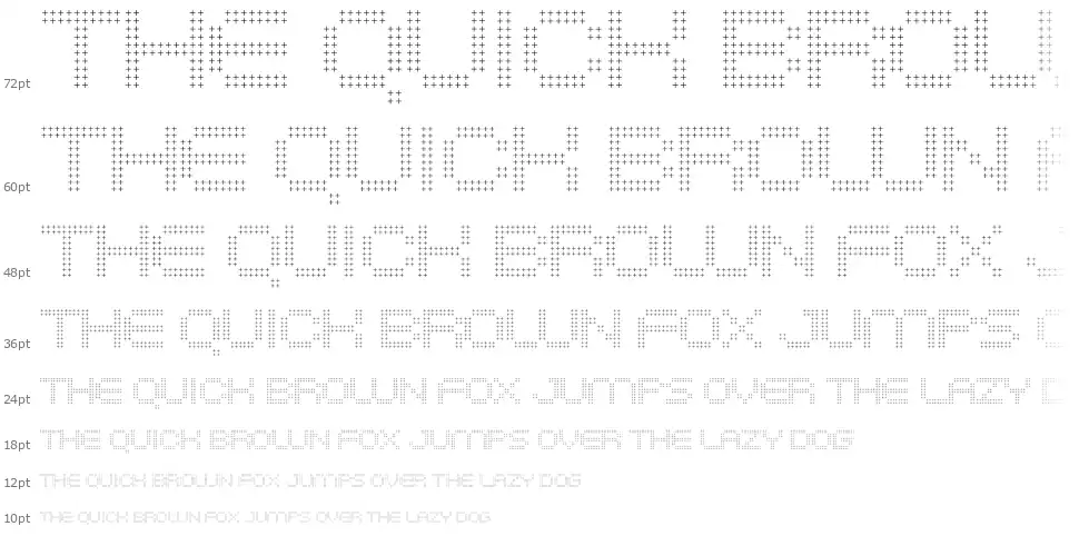 System Hatchfont waterfall