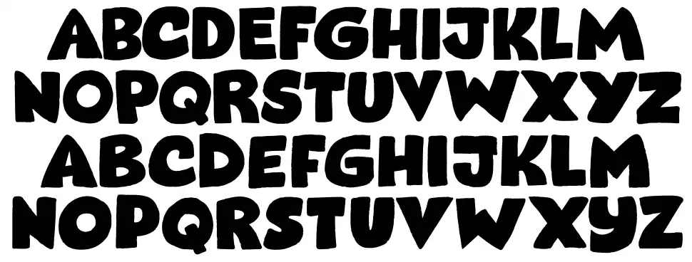 Takeshifont specimens