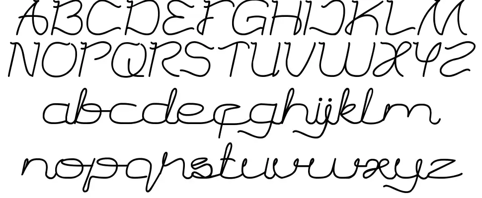 Talking To Youfont specimens