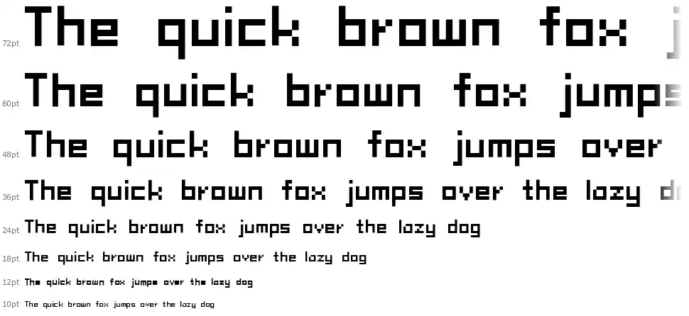 Tama Mini02font waterfall