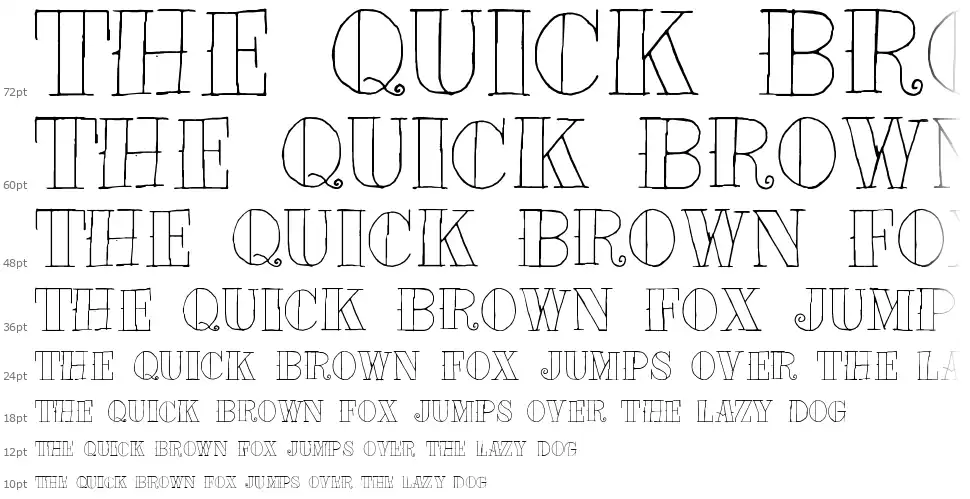 Tat Stylefont waterfall