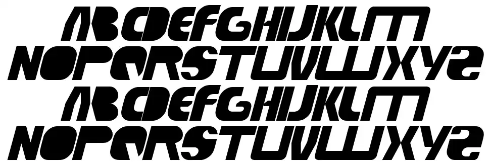 Techno Techfont specimens