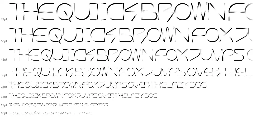 Technocracyfont waterfall