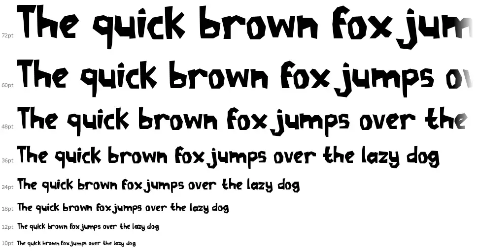 Tecodeko Cascade Tecodekofont waterfall