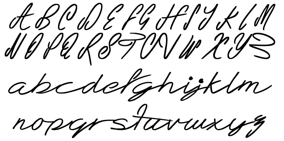 Teddy Bearfont specimens
