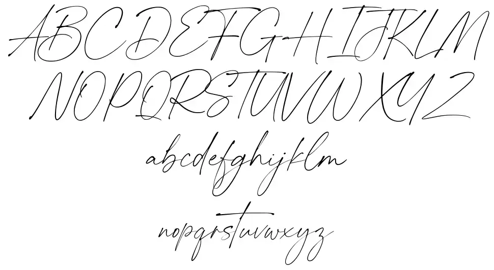 The Artisanfont specimens