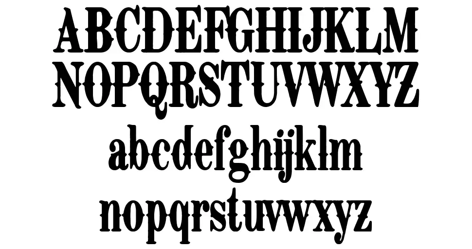 The Bandidofont specimens