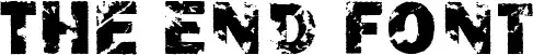 The End Font