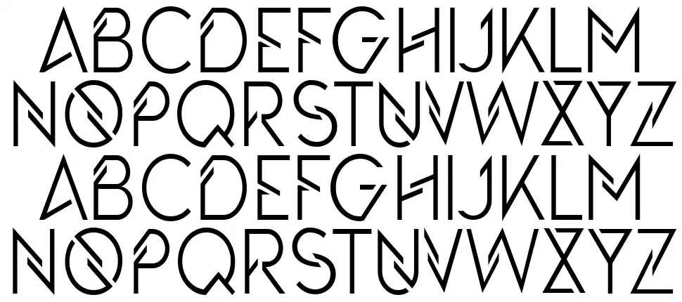 The Queens Gambitfont specimens