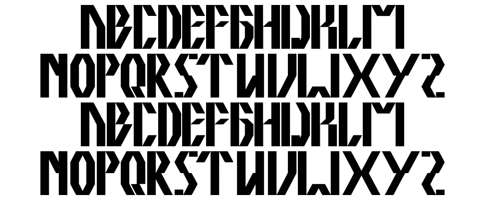 The Quickfont specimens