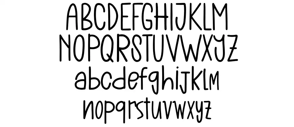 The Stellarfont specimens