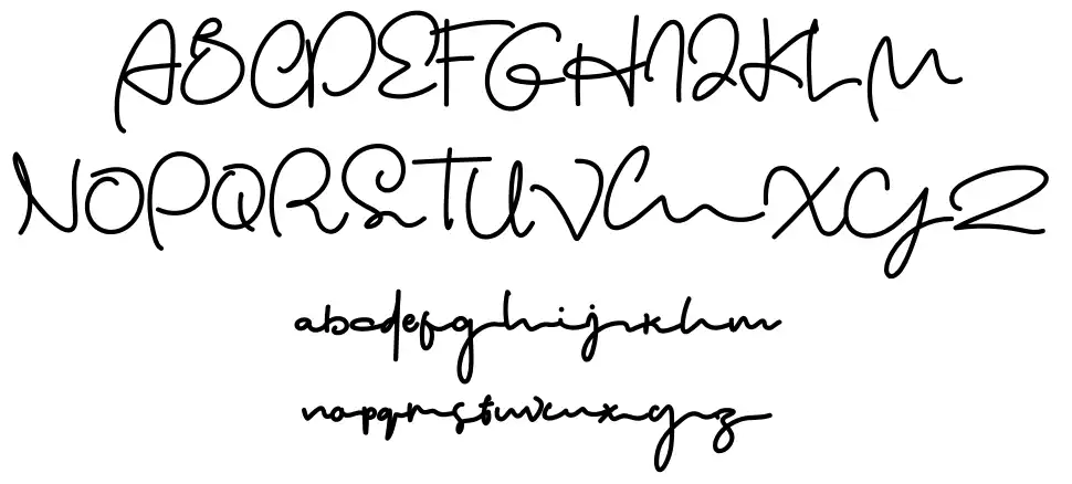 The Wonderfont specimens