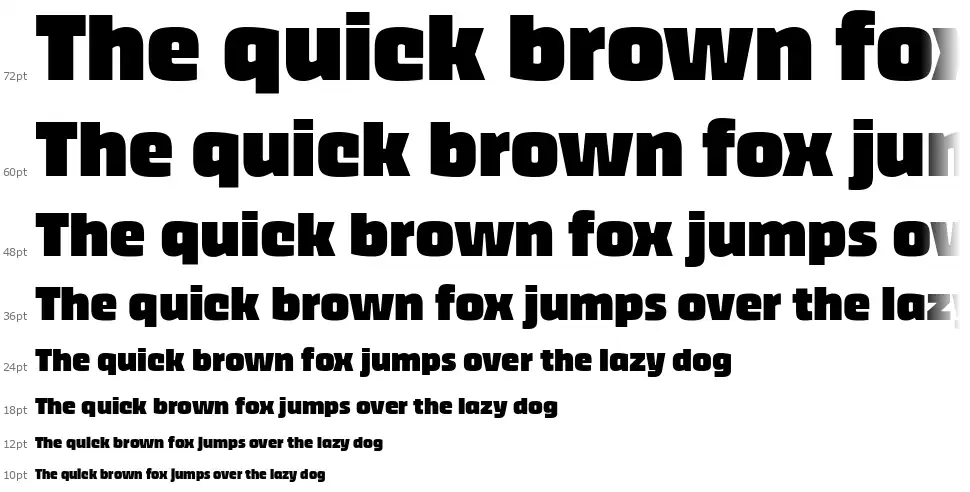Thicker Blackfont waterfall