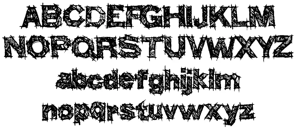 Think Higherfont specimens