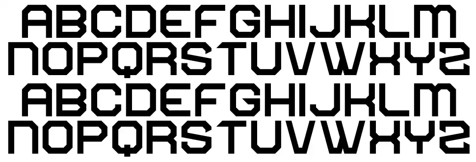 Three Pointfont specimens