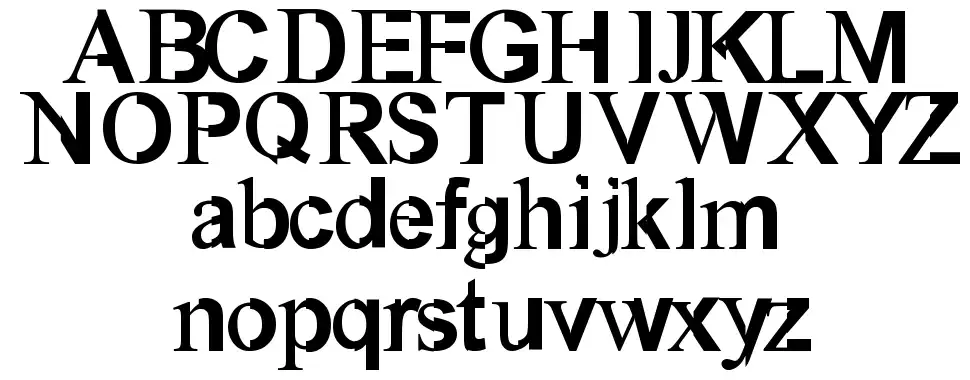Times New Arialfont specimens