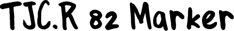 TJC.R 82 Marker