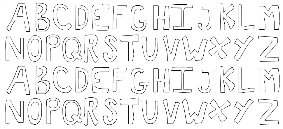 Toastfont specimens