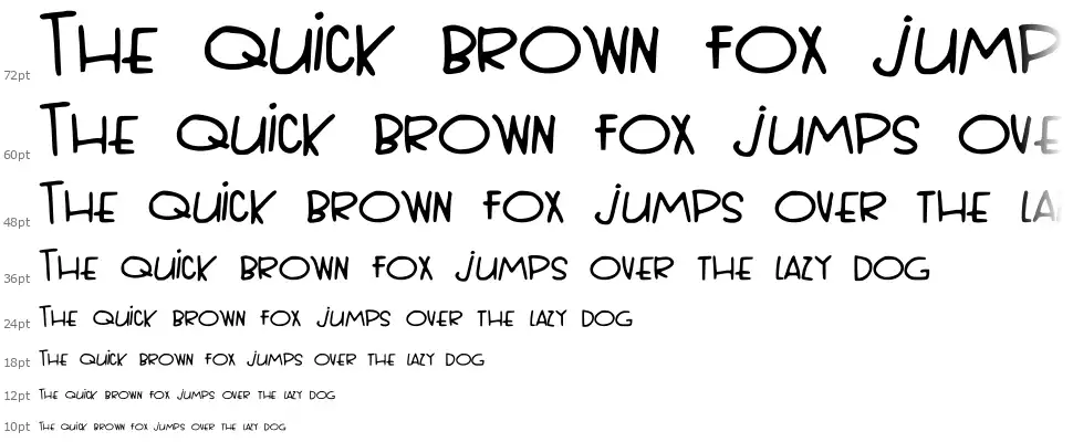 Top Heavyfont waterfall
