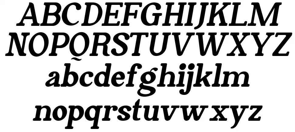 Trackwalkerfont specimens