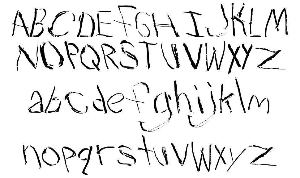Travestyfont specimens