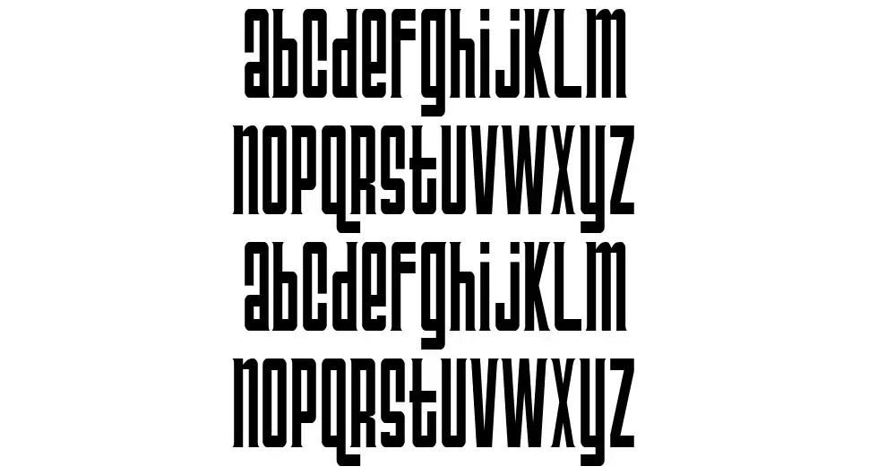TriacSeventyOne-Regularfont specimens
