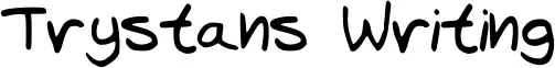 Trystans Writing