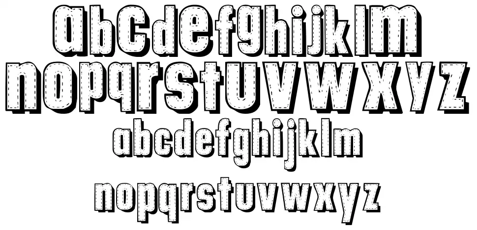 TungFont Alpha 003font specimens
