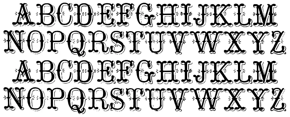 Tuscan Graille Spécimens Tuscan Graillefont specimens