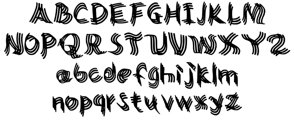 Twisty Girlzfont specimens