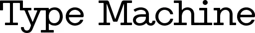 Type Machine