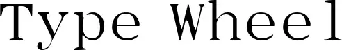 Type Wheel