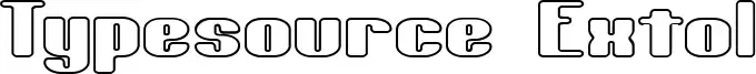 Typesource Extol